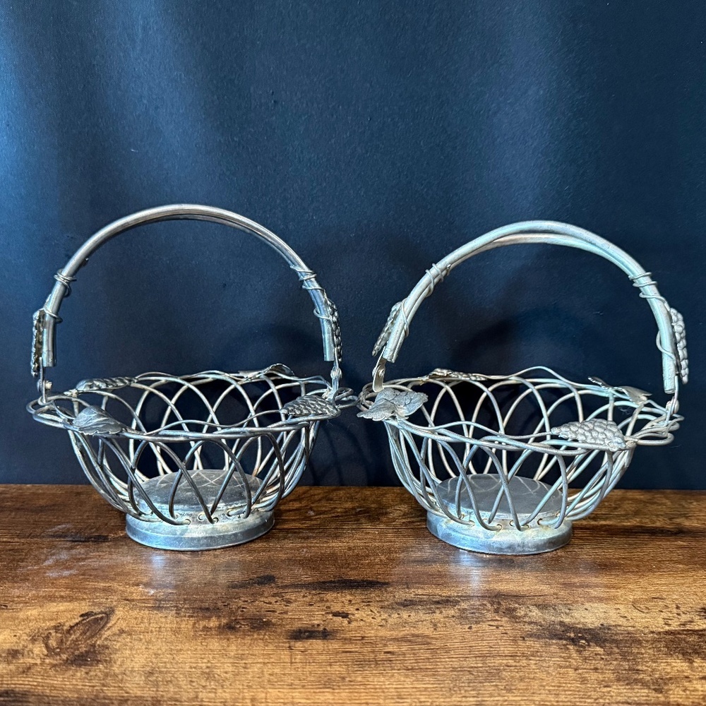 STUDIO SILVERSMITHS Baskets (2) - Picture 2 of 16